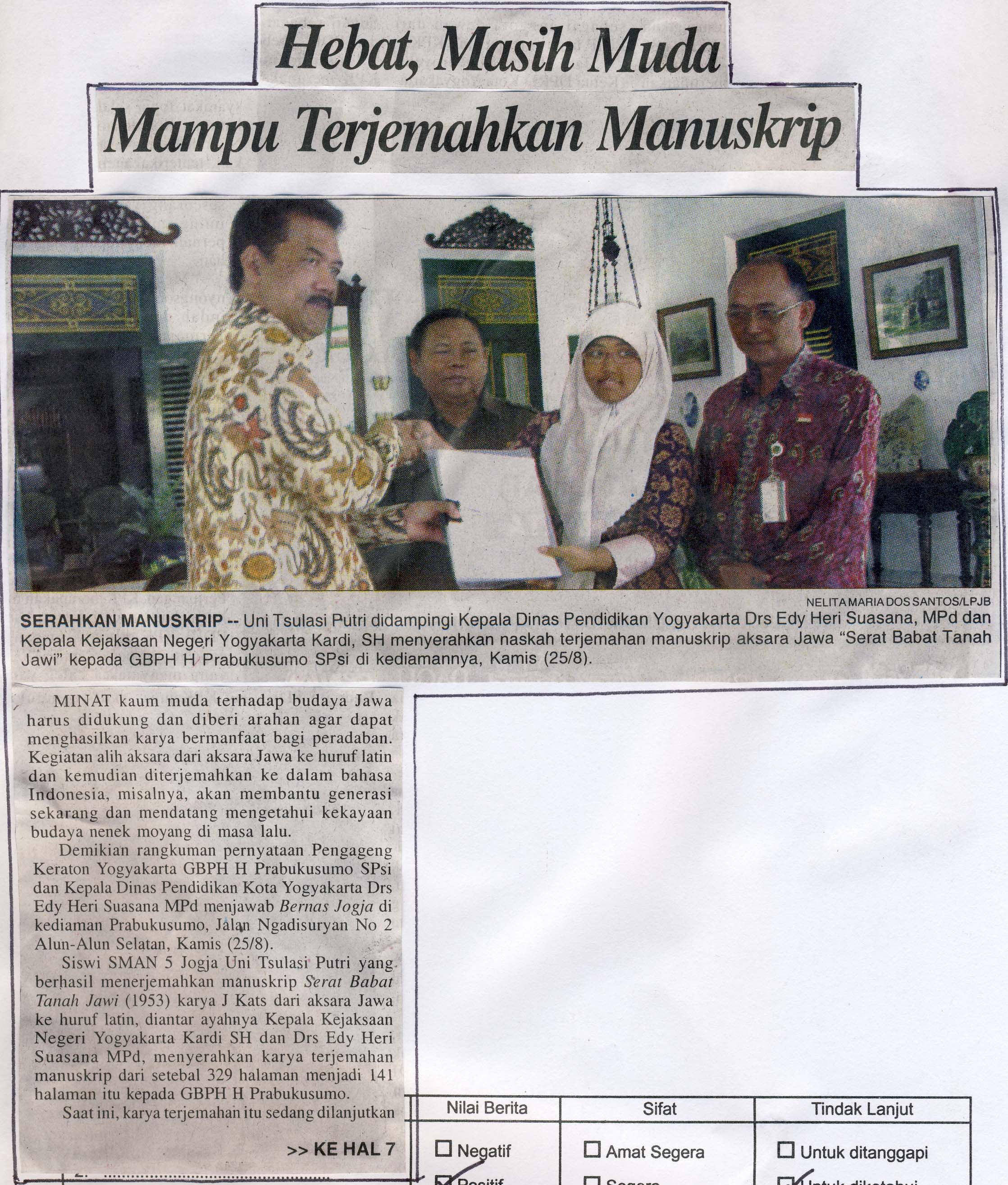 Kliping jogja terbaru